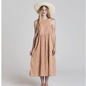 Linen + Tencel blend Zoë dress
